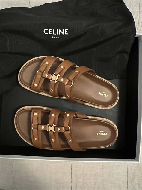 old celine slides|More.